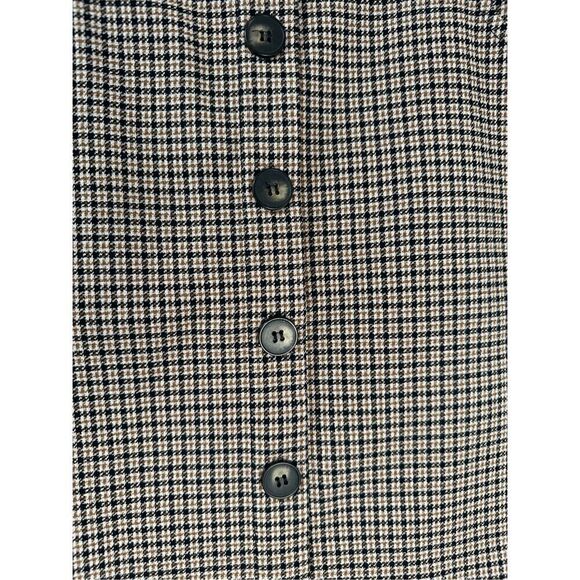Altar’d State women’s brown blue houndstooth pencil skirt size Small #29-1306 - Picture 3 of 9